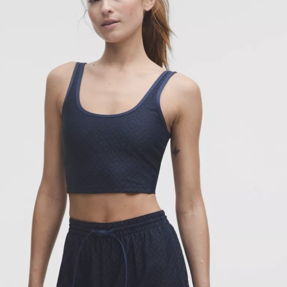lululemon athletica Tops - Lululemon Texture Mesh Tank Top
